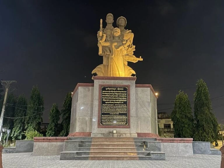 Cambodia Vietnam Friendship Statue